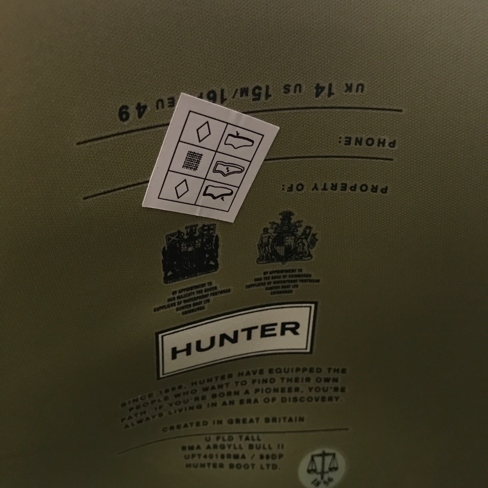 NEW Hunter Boots - Picture 8 of 8